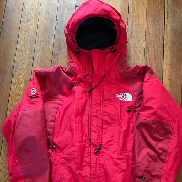 Vintage 2001 The North Face Summit Series Gore-Tex XCR Jacket S Men Red Y2K - Picture 1 of 13